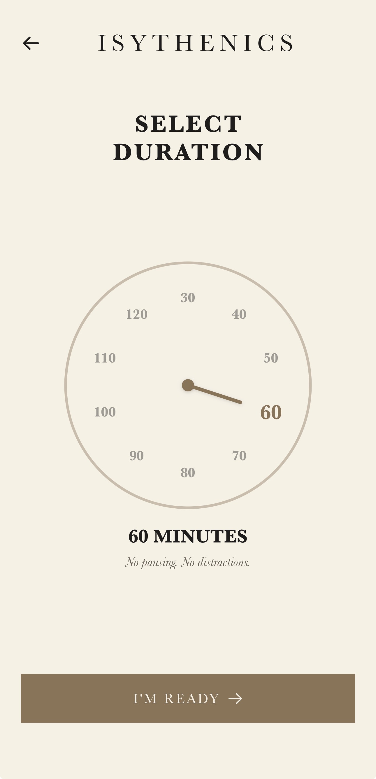Amphora duration picker